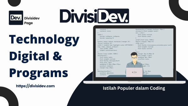 Kumpulan Istilah Populer dalam Coding yang Wajib Diketahui